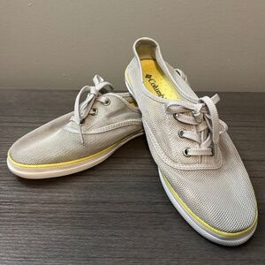 Columbia‎ Womens Vulc N Vent Lace-up Mesh Shoes Size 8.5, Excellent Conditiron